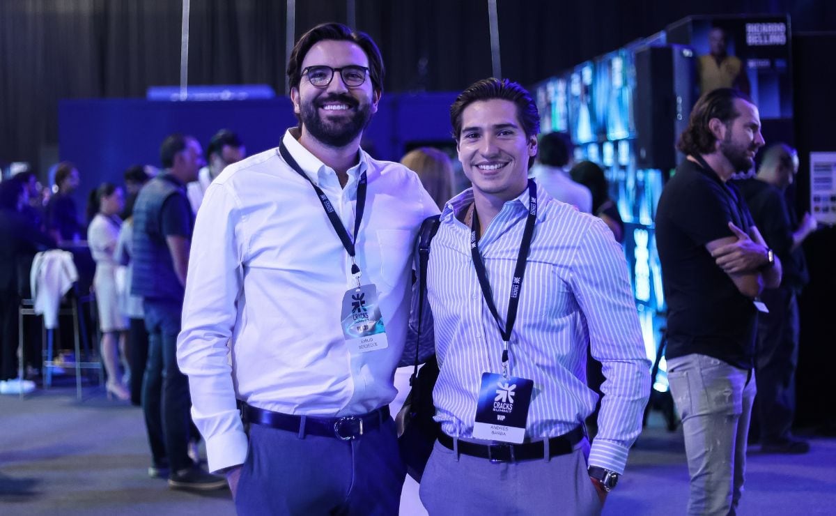 Emilio Berdegue y Andrés Barba / Foto: Esteban Torreblanca