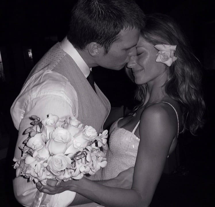 Tom Brady y Gisele Bündchen. (Foto: Instagram)
