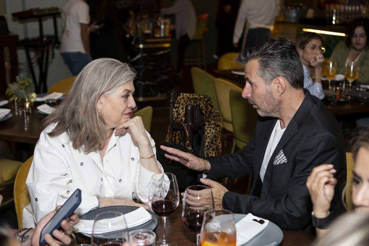 Ana Cecilia Urquidi y Marco Valentín. (Foto: Esteban Torreblanca)