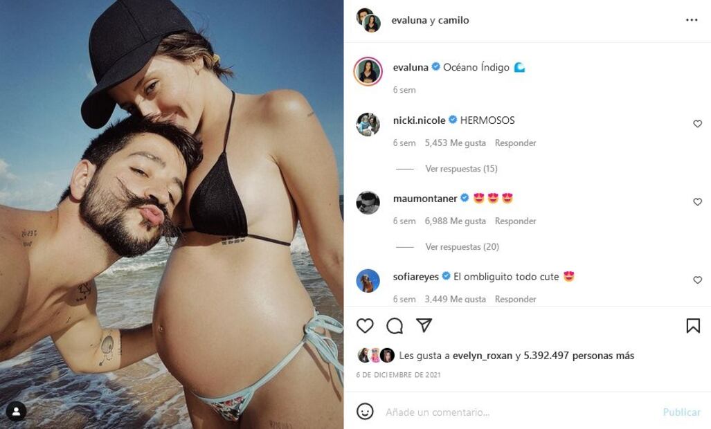 Evaluna Montaner sufre caída con seis meses de embarazo