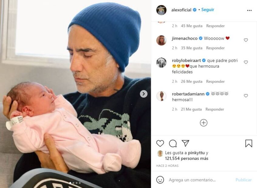 Alejandro Fernández "El Potrillo" comparte emotivas fotos junto a su nieta