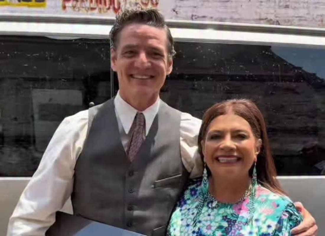 Pedro Pascal y Clara Brugada / Foto: Instagram