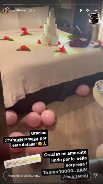 Irán Castillo celebra 45 años, a punto de tener a su bebé