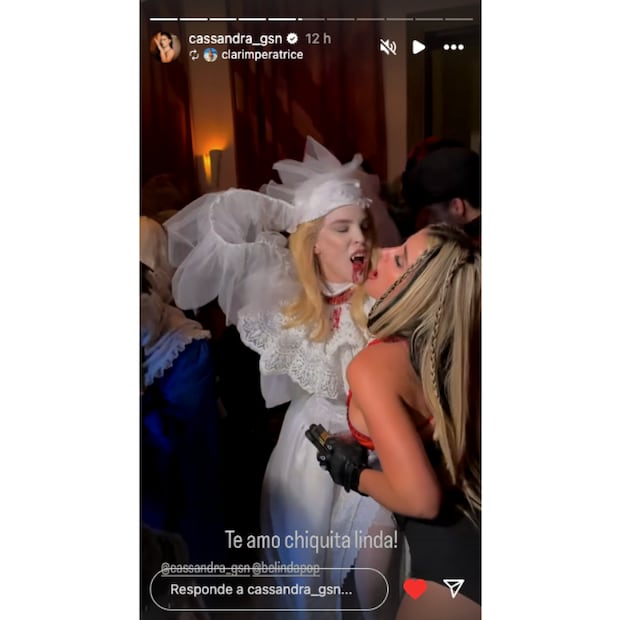 Belinda junto a Cassandra Navarro / Foto: Instagram