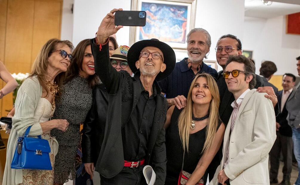Helen Lozoya, Antonia Sierra, Delia González, Carlos Bisdikian, Desirée Navarro, Eduardo Gómez Tagle y Rafa Picard / Foto: Edgar Silva Fuentes