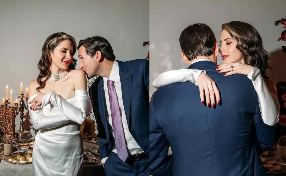 Ivana de María junto a su esposo Andrés / Foto: Instagram