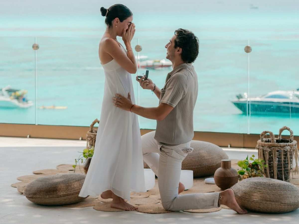 Andrés Zurita y Dani Hernández se comprometieron en julio del año pasado / Foto: Instagram @andymtzurita