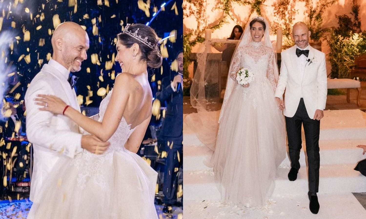 Ana Guadalupe Hank celebra su primer aniversario de bodas con Álvaro Zambrano