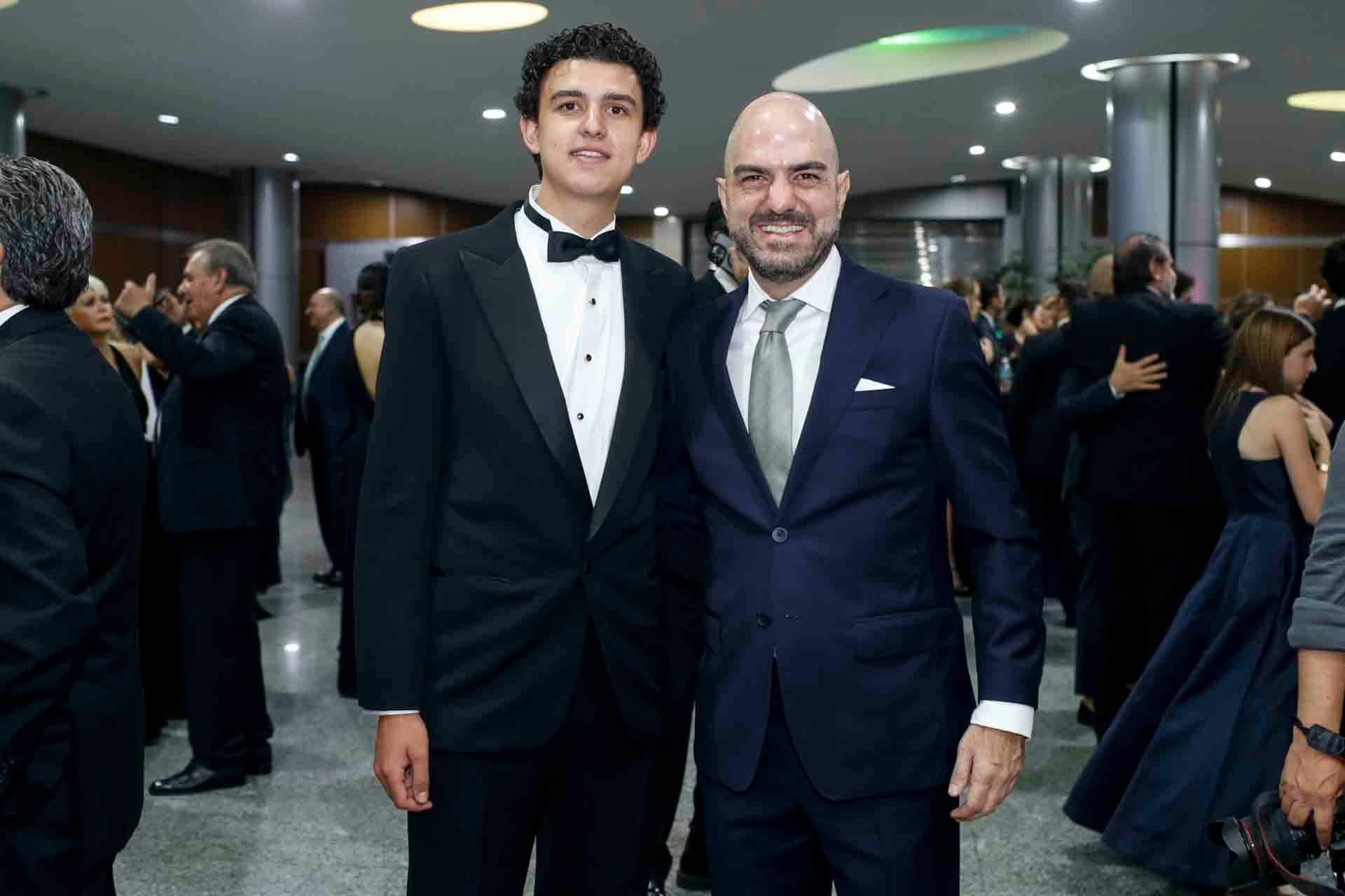 Sebastián y Daniel Karam. (Foto: Esteban Torreblanca)