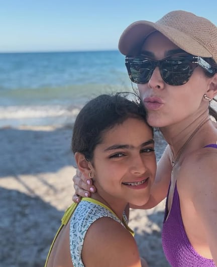 Jacky Bracamontes y su hija Carolina / Foto: Instagram