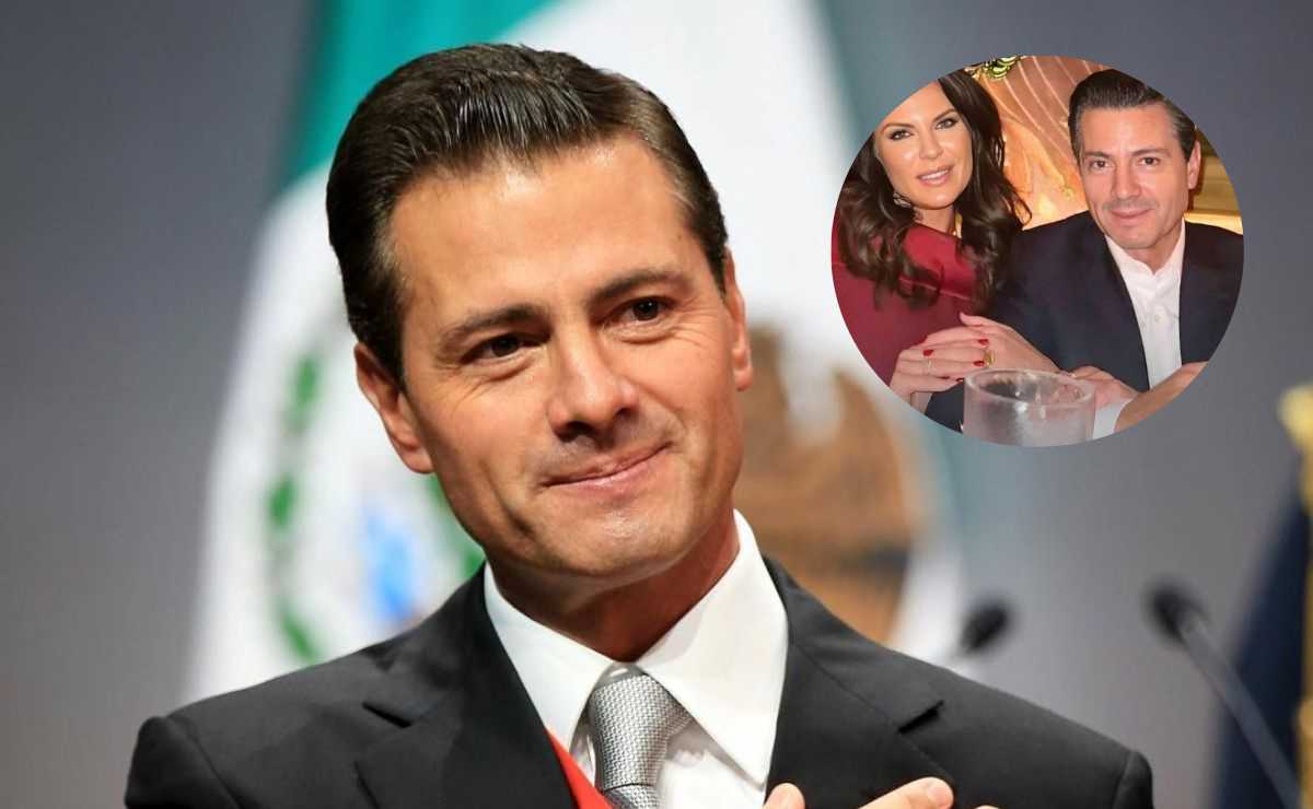 Enrique Peña Nieto reaparece junto a su nueva novia