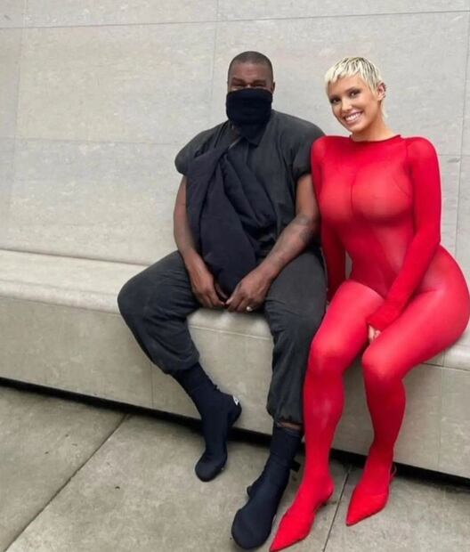 Kanye West y Bianca Censori/Instagram