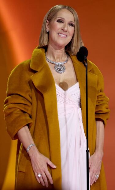 Céline Dion en los premios Grammy 2024 / Getty Images