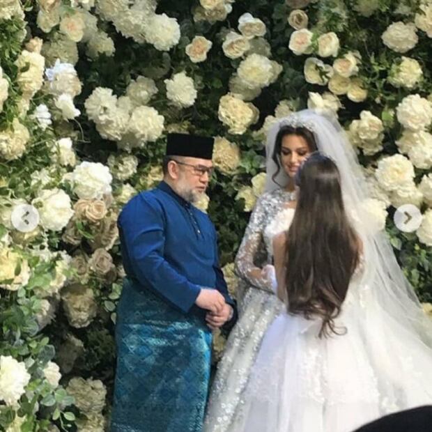 Tienes que ver cómo fue la boda de Miss Moscú y el rey de Malasia