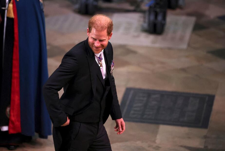 El príncipe Harry en la coronación de su padre, Carlos III / Foto: EFE