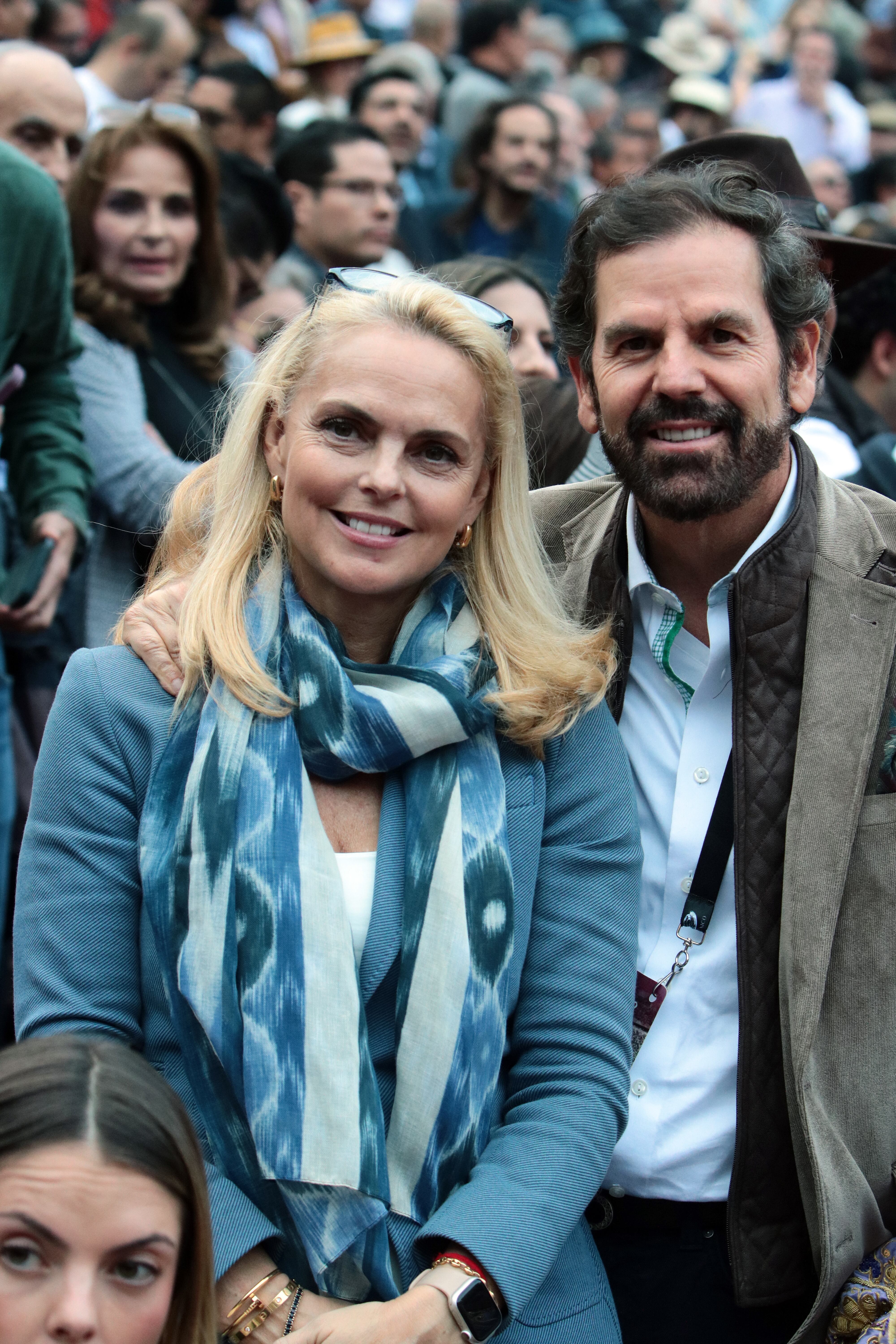 Juan Pablo y Verónica Baillères. (Foto: Ricardo Hernández)