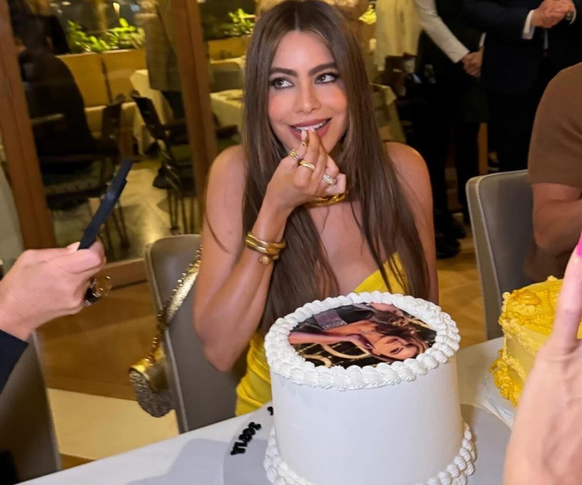 Sofía Vergara recibió varias sorpresas por este día tan especial / Foto: Instagram