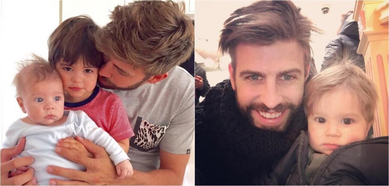 La foto más tierna de Milan y Sasha Piqué Mebarak 
