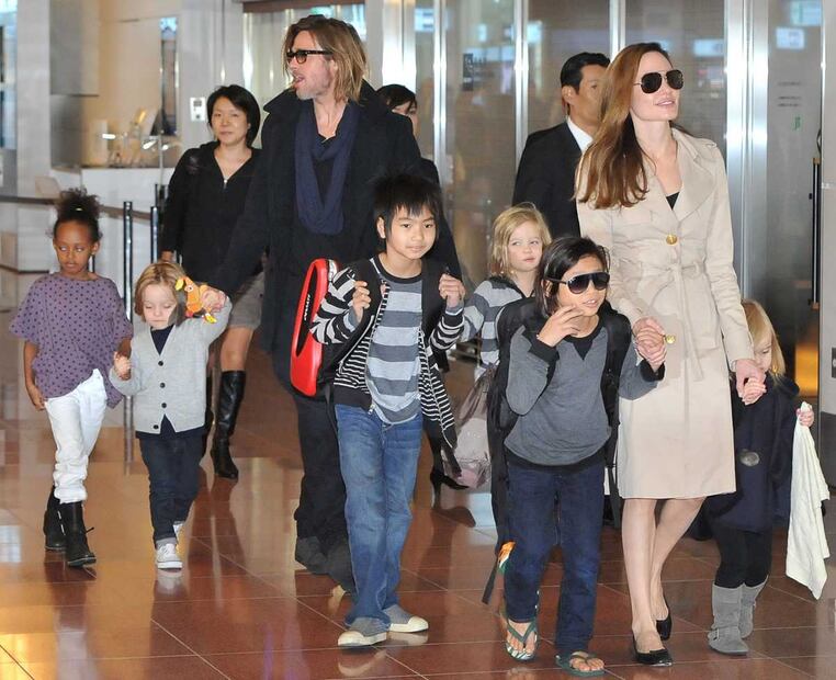 Tres hijos de Brad Pitt quieren testificar en su contra