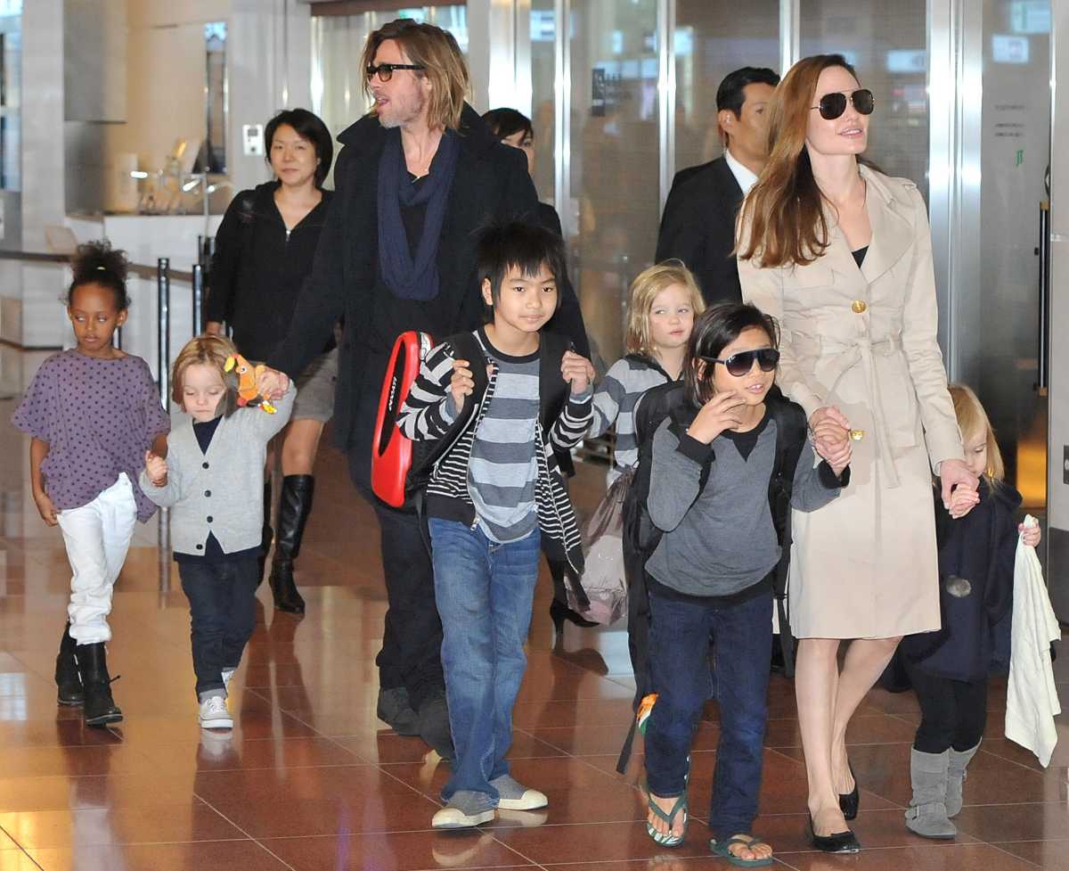 Tres hijos de Brad Pitt quieren testificar en su contra