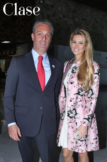 Carlos Slim Domit y María Elena Torruco / Alexander Saldaña