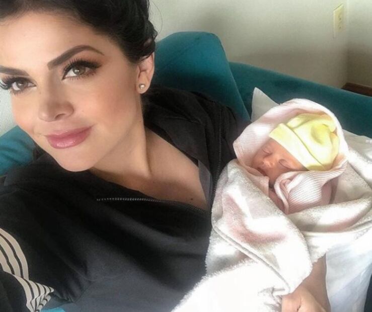 FOTOS: Ella es Luciana la segunda bebé de Marisol González