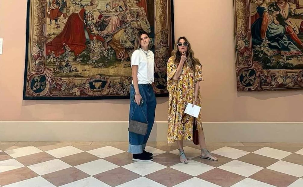 Issabela Camil junto a Antonia Mayer / Foto: Instagram