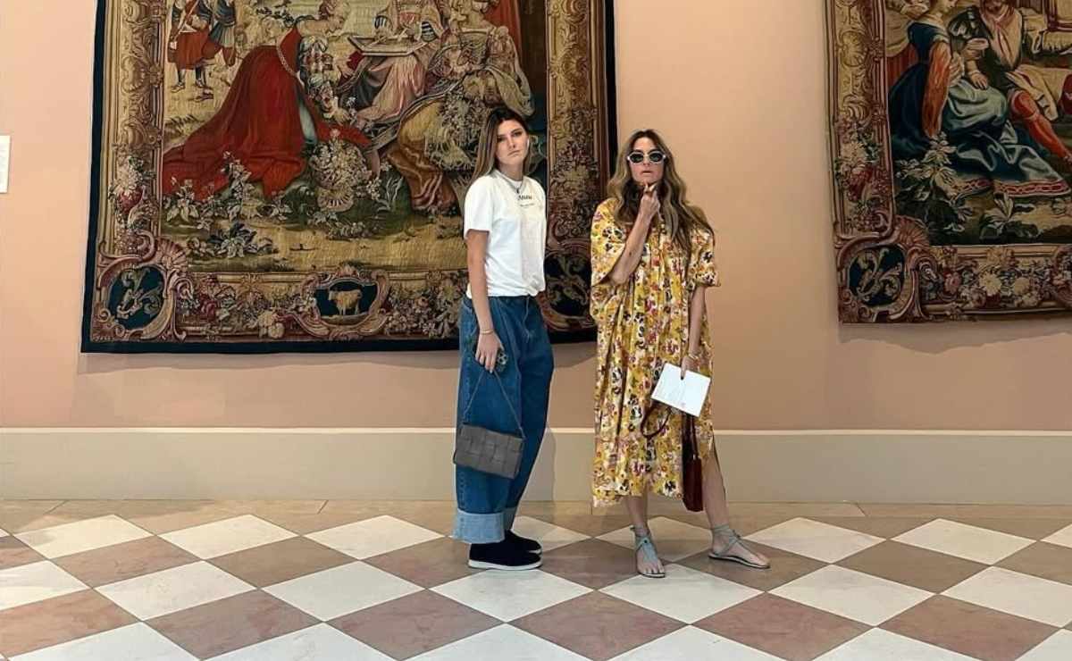 Issabela Camil junto a Antonia Mayer / Foto: Instagram