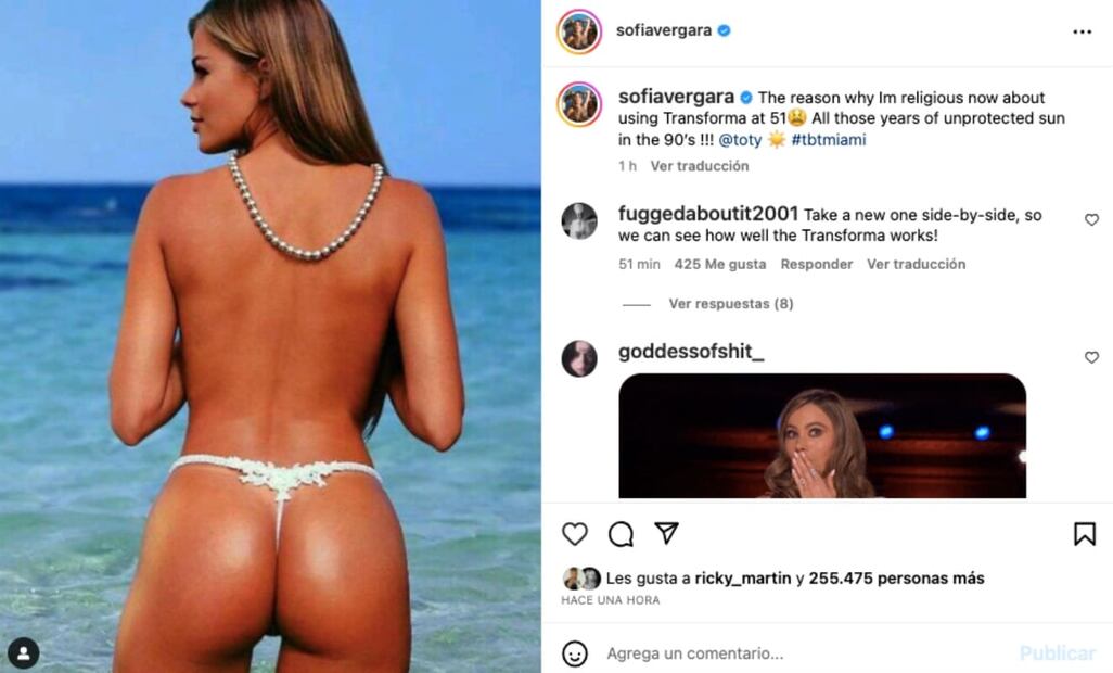 Instagram: @sofiavergara