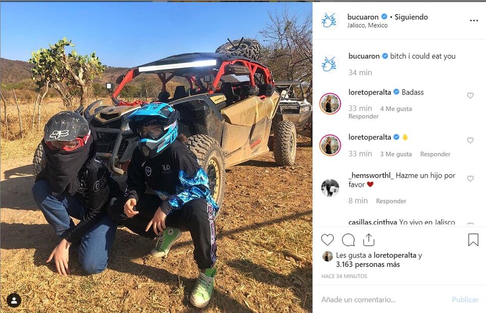 Bu Cuarón disfruta sus vacaciones en México con su hermano Olmo