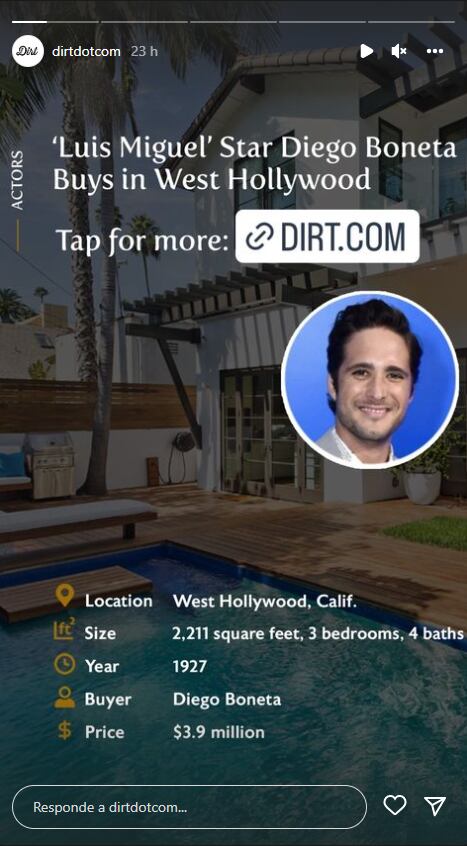 Diego Boneta, novio de Renata Notni, compra casa en Hollywood