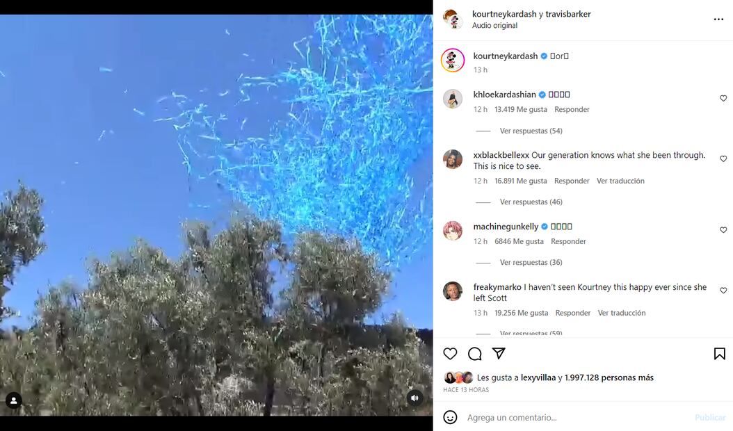 Kourtney Kardashian y Travis Barker serán papás de un niño / Instagram