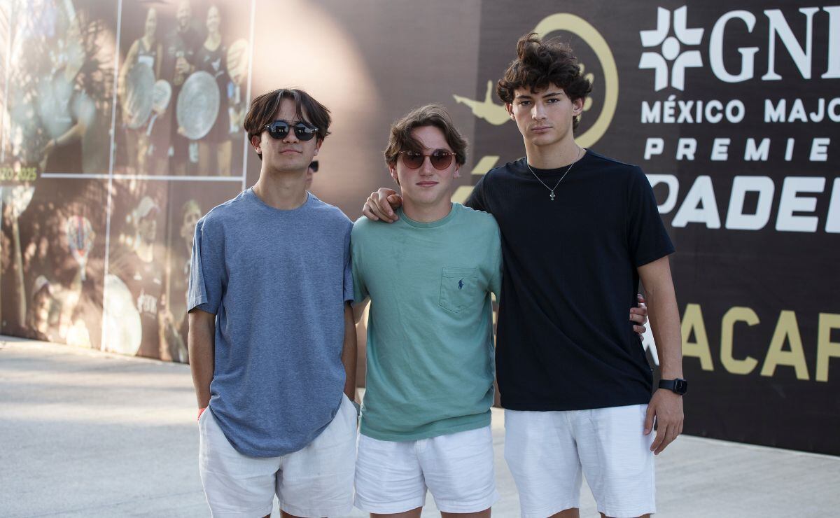 Alonso Gutiérrez, Mateo Turrón y José Alabama / Foto: Esteban Torreblanca