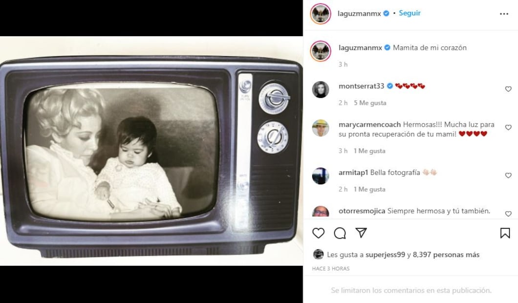 Alejandra Guzmán preocupa al compartir foto de su mamá, Silvia Pinal