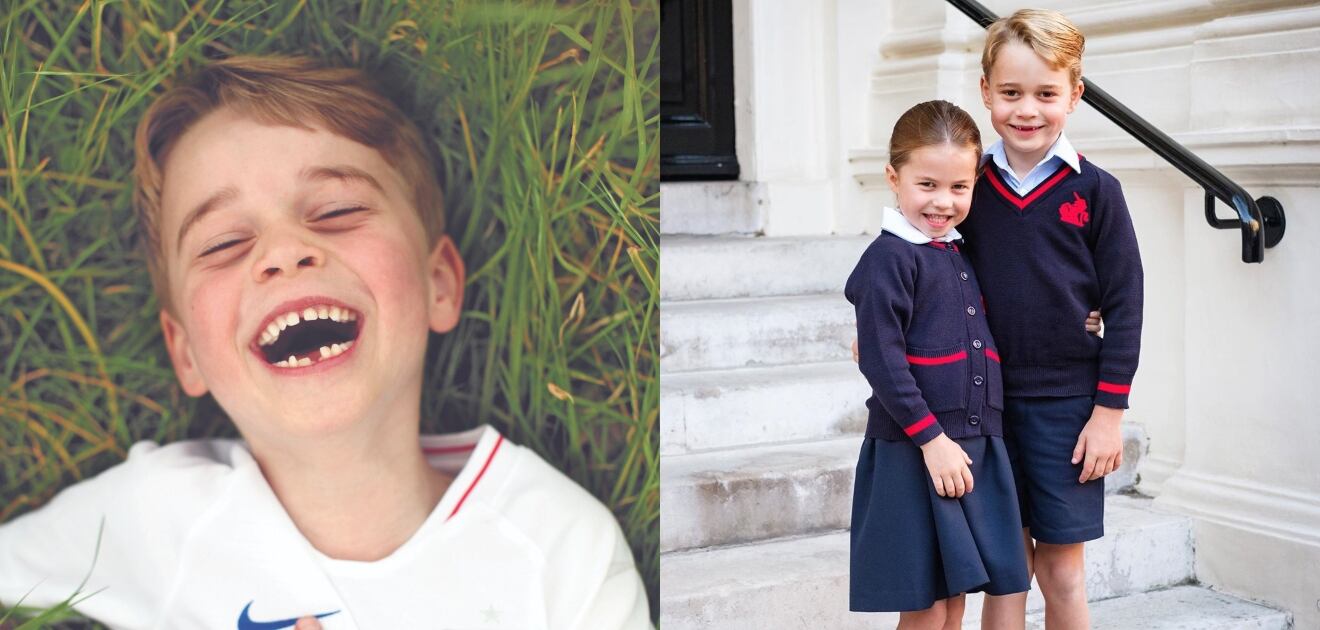 El príncipe George invita a sus amigos a jugar al palacio de Kensington 