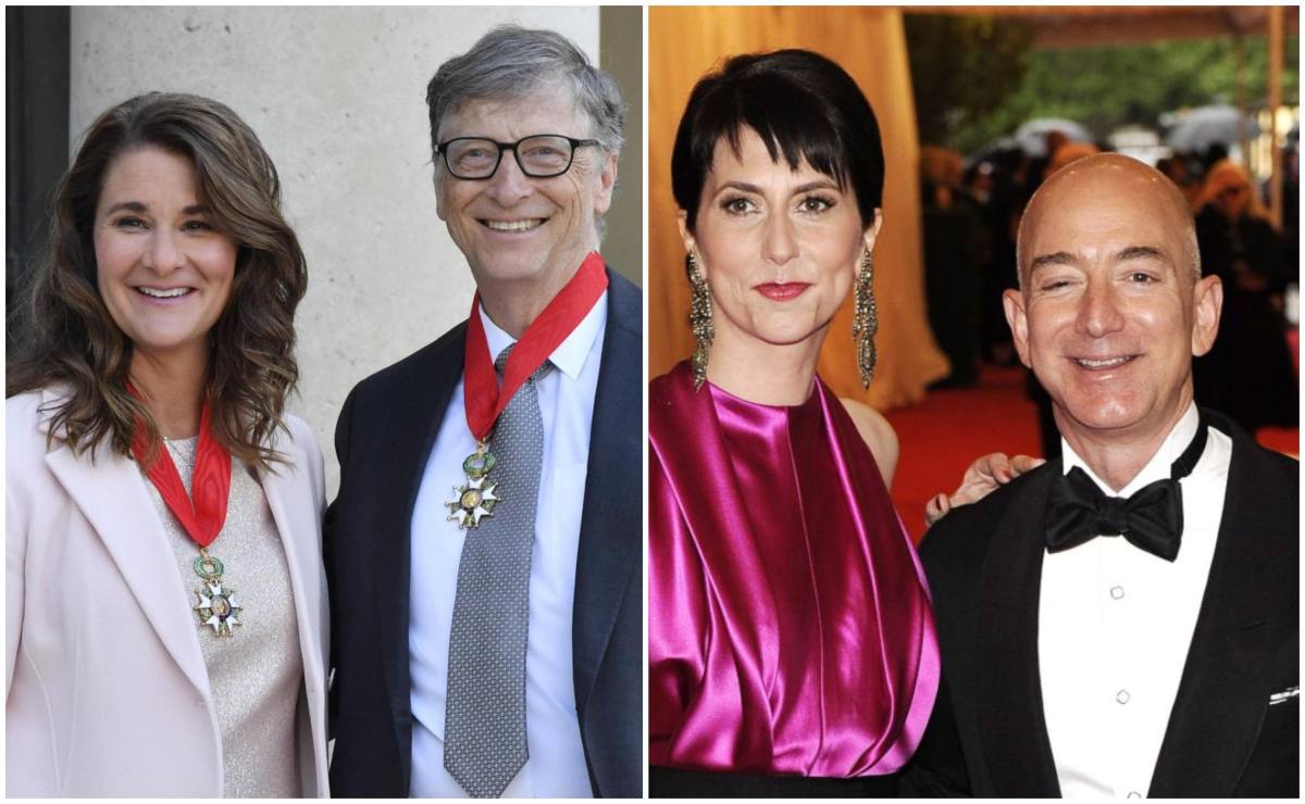Los divorcios más caros de la historia, incluido el de Bill y Melinda Gates