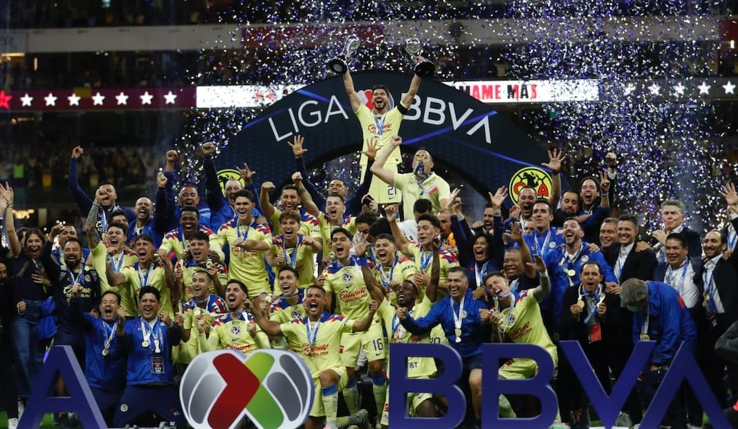 Club América celebra su bicampeonato / EFE