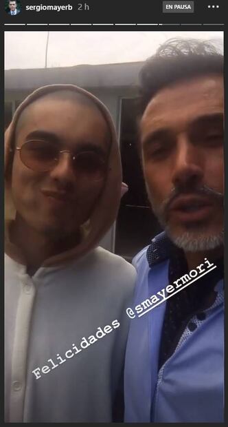 Bárbara Mori comparte antigua foto de Sergio Mayer Mori por su cumpleaños
