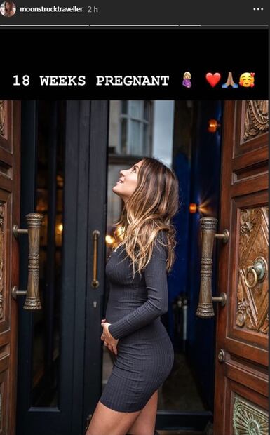 FOTO: Ya sabemos cuántas semanas tiene de embarazo Sarah Kohan, novia del “Chicharito” Hernández 