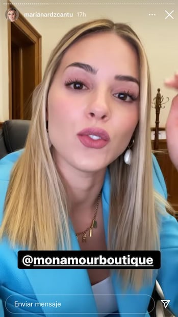 Mariana Rodríguez Cantú: Subastarán el vestido que usó en la toma de protesta de Samuel García