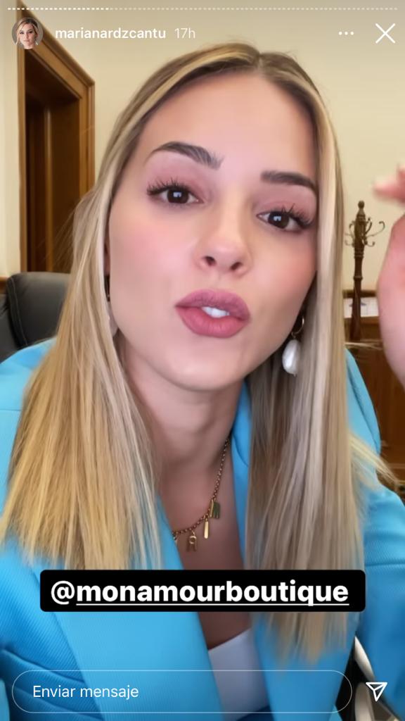 Mariana Rodríguez Cantú: Subastarán el vestido que usó en la toma de protesta de Samuel García