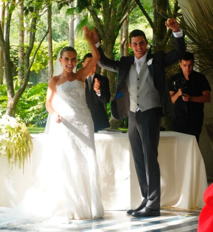 La boda de Jorge Rodríguez Cantú y Alejandra Sánchez Böker / Foto: Instagram