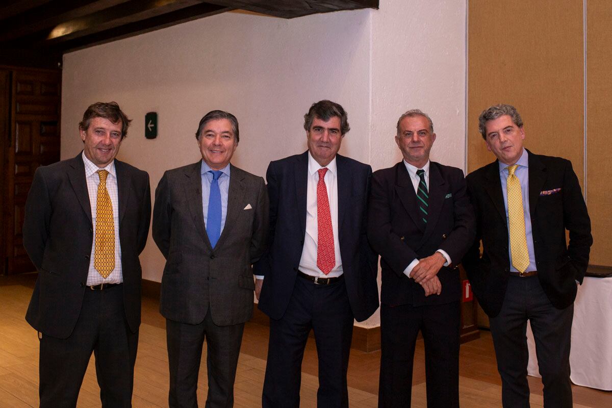 Miguel Gómez de Parada, Hugo Villalobos, José Luis Fernández, Rafael Lascuráin y Guillermo Moreno. (Foto: Esteban Torreblanca)