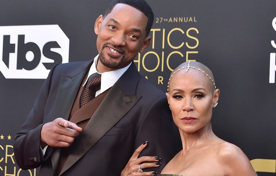 Jada Pinkett Smith y Will Smith/AP