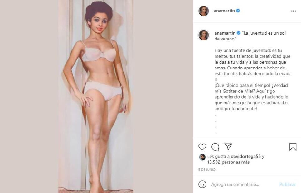 Ana Martín impacta con foto en bikini