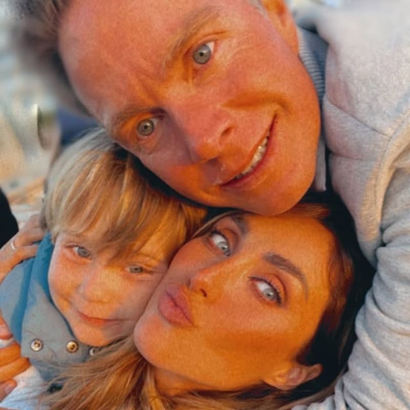 Manuel Velasco Coello, Anahí y Manuel / Foto: Instagram