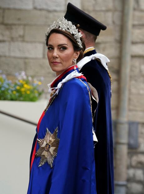 Kate Middleton, una deslumbrante princesa en vestido de Alexander McQueen para la coronación de Carlos III