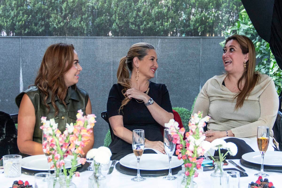 Marimar Cossío, Maru Morales y Male Gamboa. (Foto: Angélica Chema)
