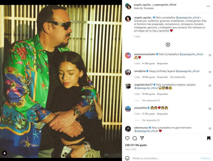 Pepe Aguilar se sincera sobre el escándalo entre Ángela Aguilar y Gussy Lau