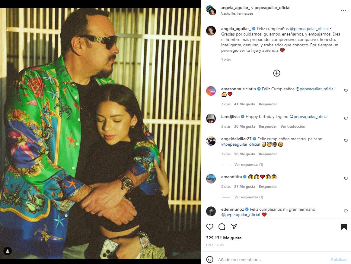 Pepe Aguilar se sincera sobre el escándalo entre Ángela Aguilar y Gussy Lau